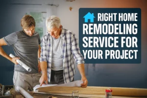 Right Home Remodeling Service for Your Project